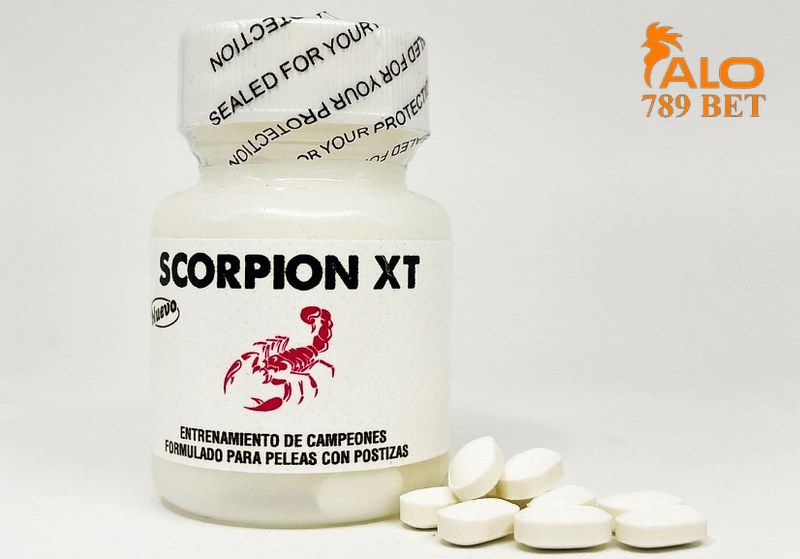 Bao bì sản phẩm Scorpion thuốc bổ cho gà đá 